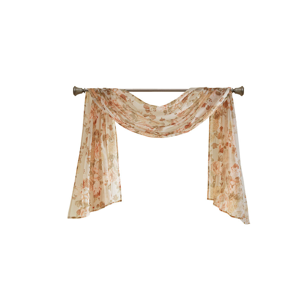 Floral Breeze Sheer Scarf