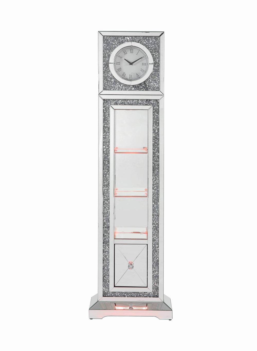 Shimmering Elegance Grandfather Clock