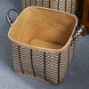 Chic Woven Storage Baskets - Set of Two