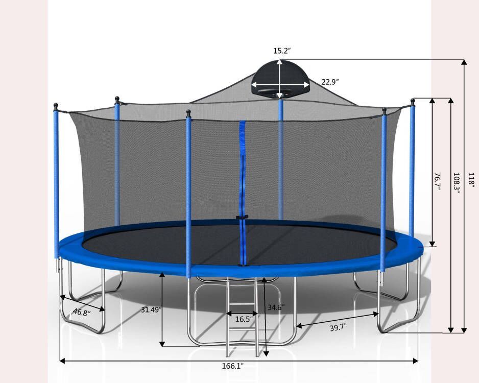 Bounce & Shoot Trampoline Fun for Everyone!