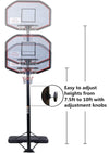 Ultimate Adjustable Basketball Hoop for All Ages - Indoor & Outdoor Fun!