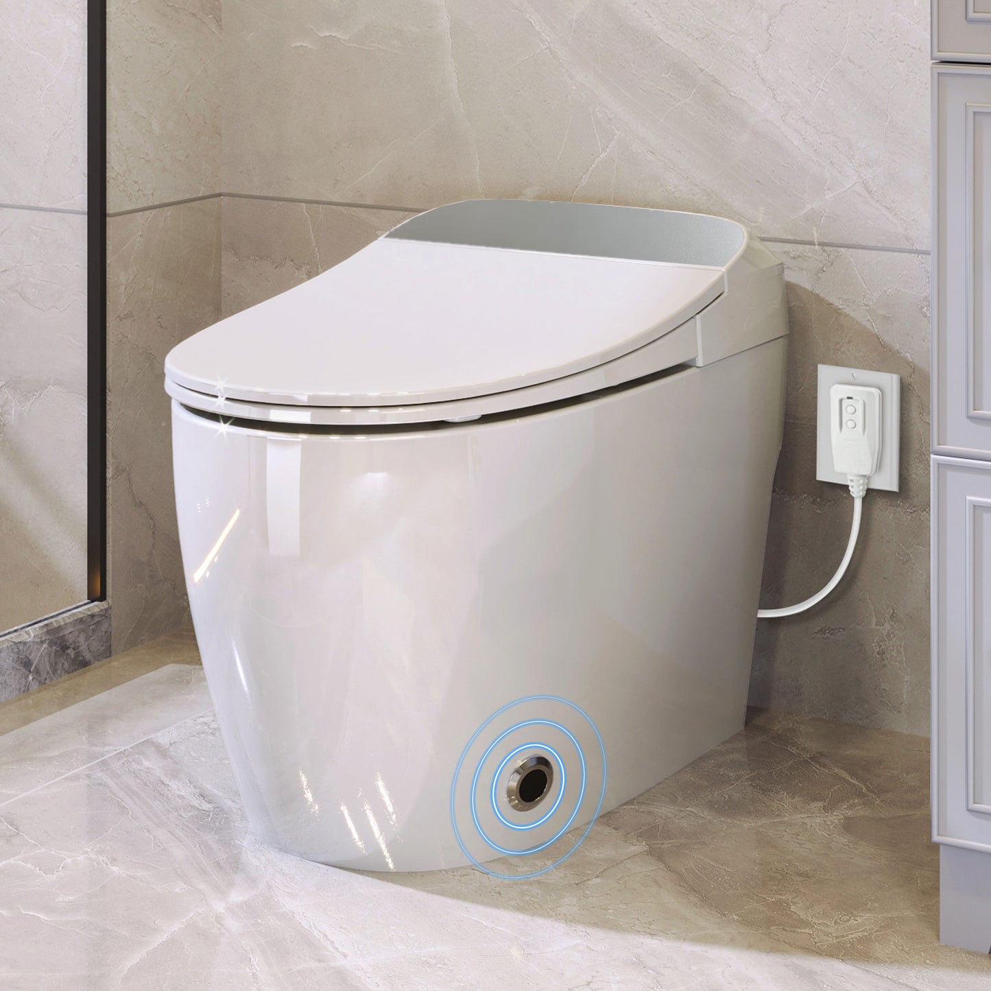 Smart Warm Seat Toilet with Night Light