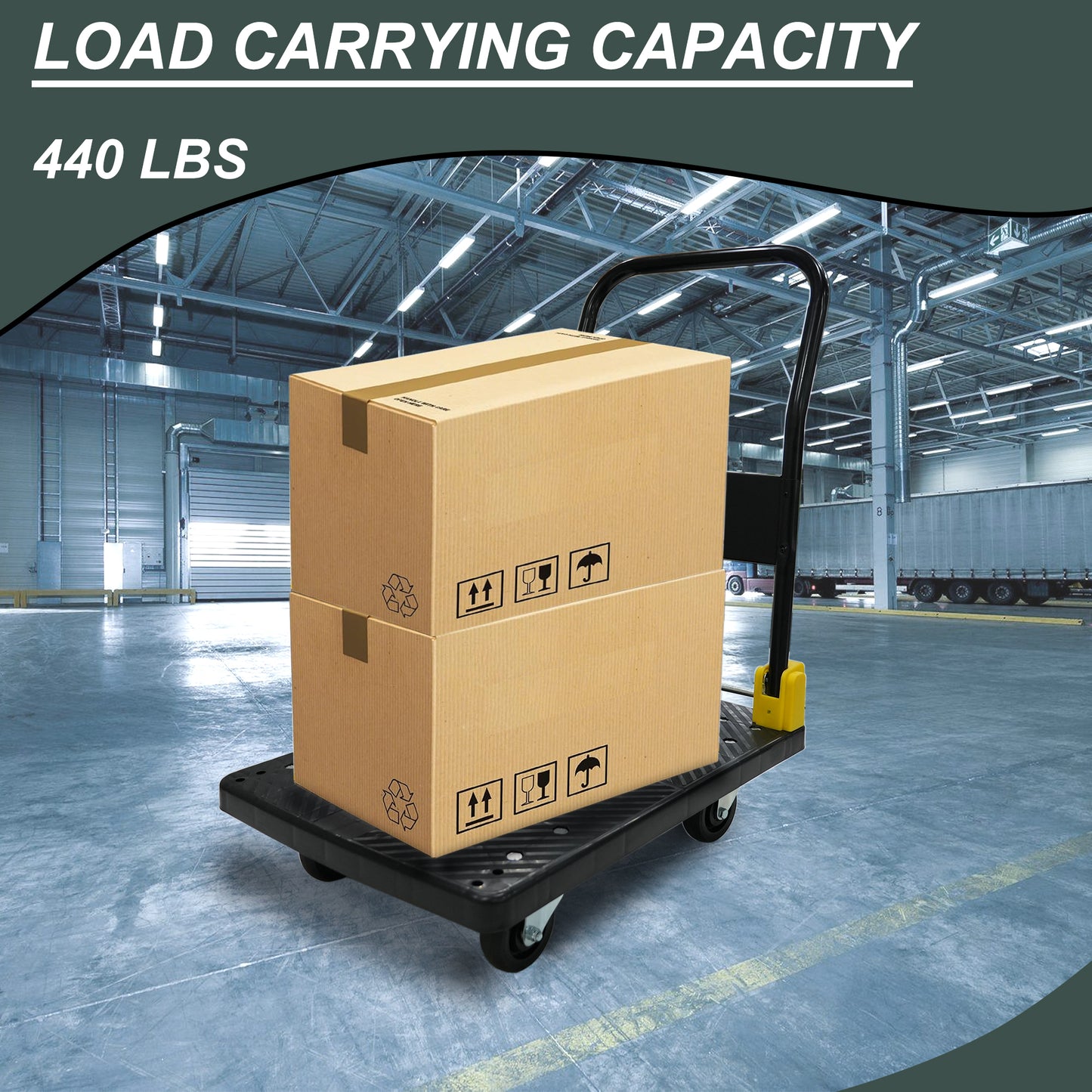 EasyFold Hand Truck - Heavy-Duty & Maneuverable!