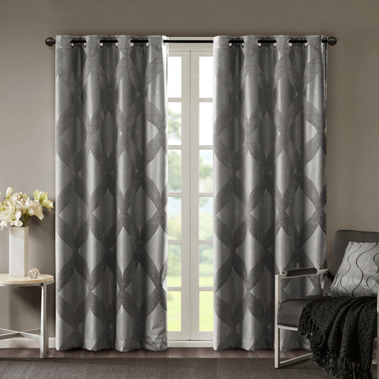 Cozy Ogee Blackout Curtain Panel