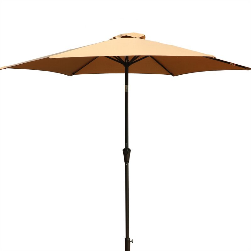 Sunny Shade Patio Umbrella with Resin Base