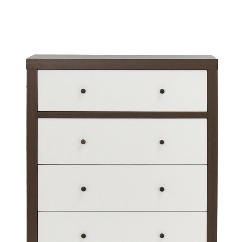 Nordic Charm 4-Drawer Dresser