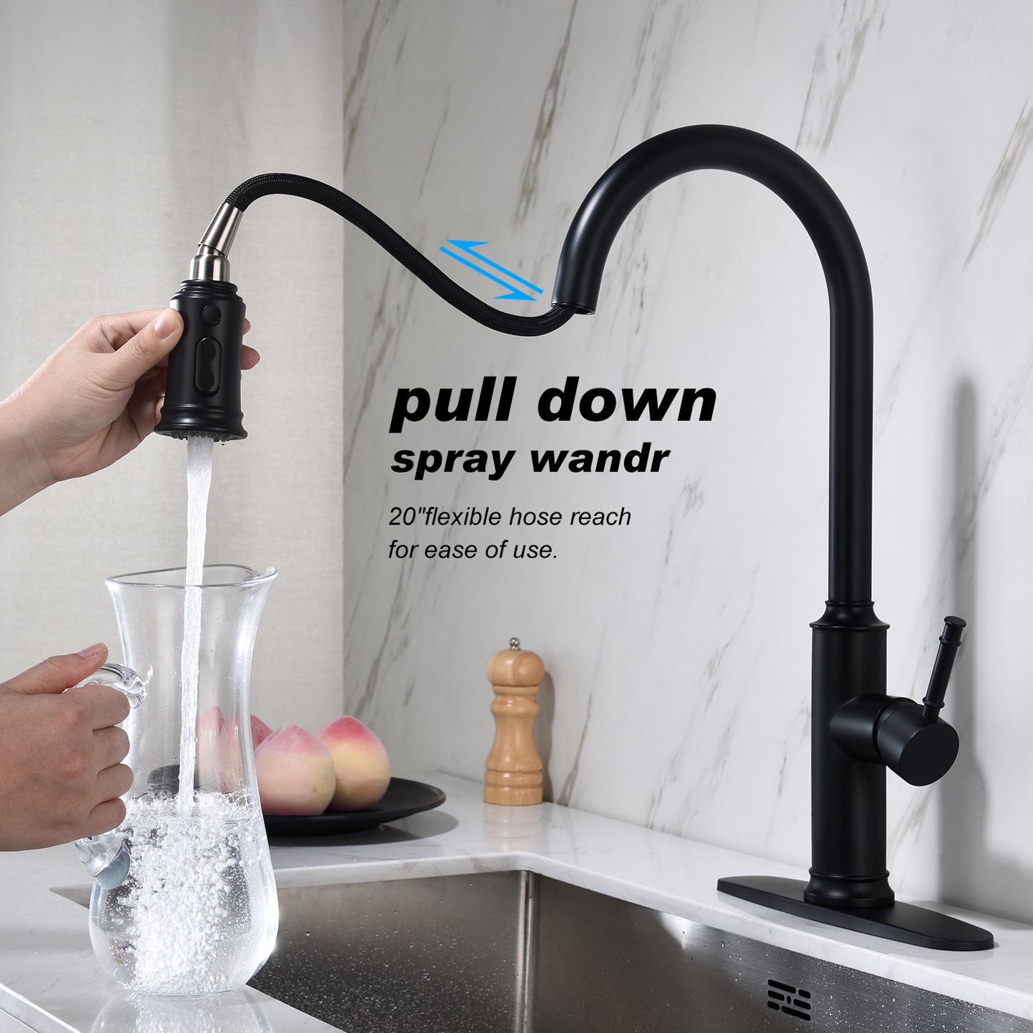 Pull-Out Kitchen Faucet