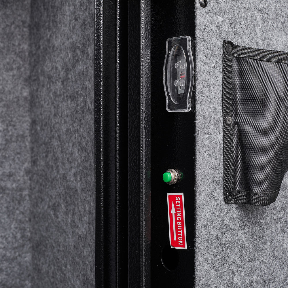 Home Defender Gun Safe with Quick Access Keypad and Pistol Storage