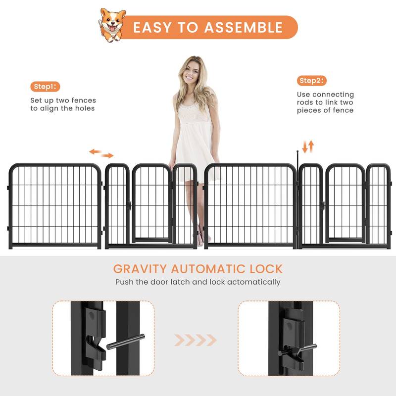 Adventure Pet Playpen - The Perfect Outdoor Space for Small Dogs and Animals