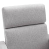 Cozy Gray Rocking Nursery Chair