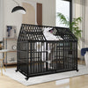 Ultimate Heavy-Duty Dog Crate with Wheels & Dual Access