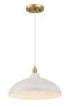 Starlit Brass Pendant Light