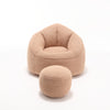 Cozy Comfort Bean Bag Chair with Footrest