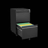 Secure Rolling File Cabinet for Home Office