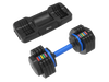 Quick-Adjust Fitness Dumbbells - Pair with Secure Grip for Full-Body Workouts