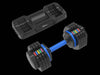 Quick-Adjust Fitness Dumbbells - Pair with Secure Grip for Full-Body Workouts