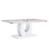 Chic Marble-Style Multi-Use Table