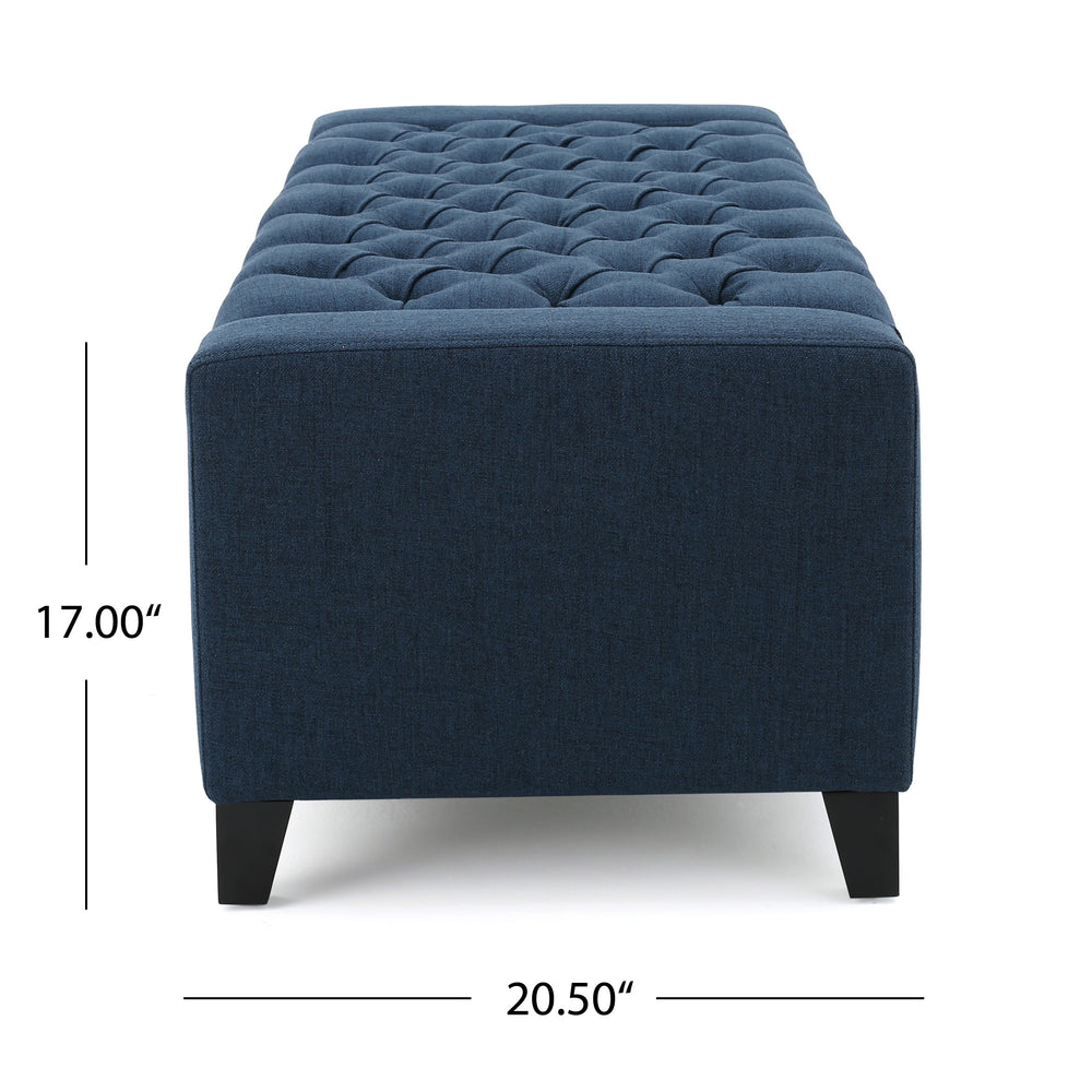 Cozy Guernsey Ottoman