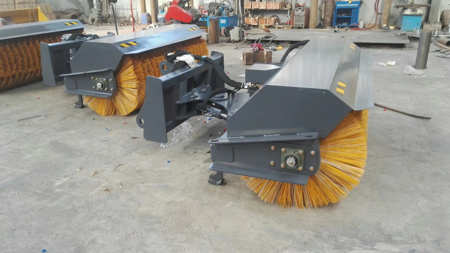 PowerSweep Angle Broom for Skid Steers