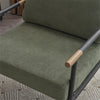 Cozy Green Mid-Century Lounge Chair