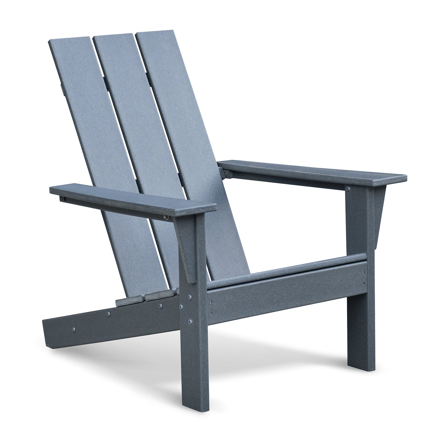 Cozy Grey Outdoor Adirondack Chair