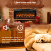 CozyGlow Recessed Electric Fireplace with Remote