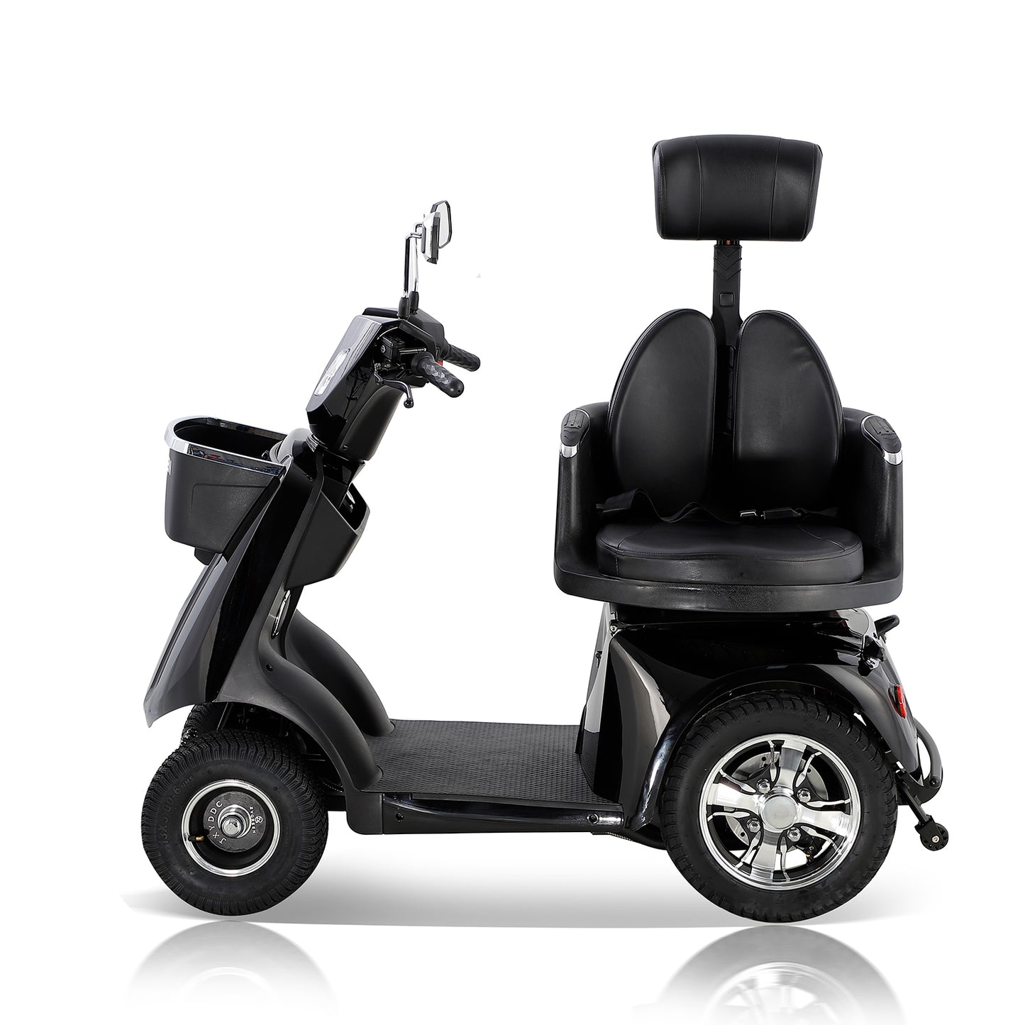 Quick Ride 4-Wheel Scooter for Adults & Seniors - Red