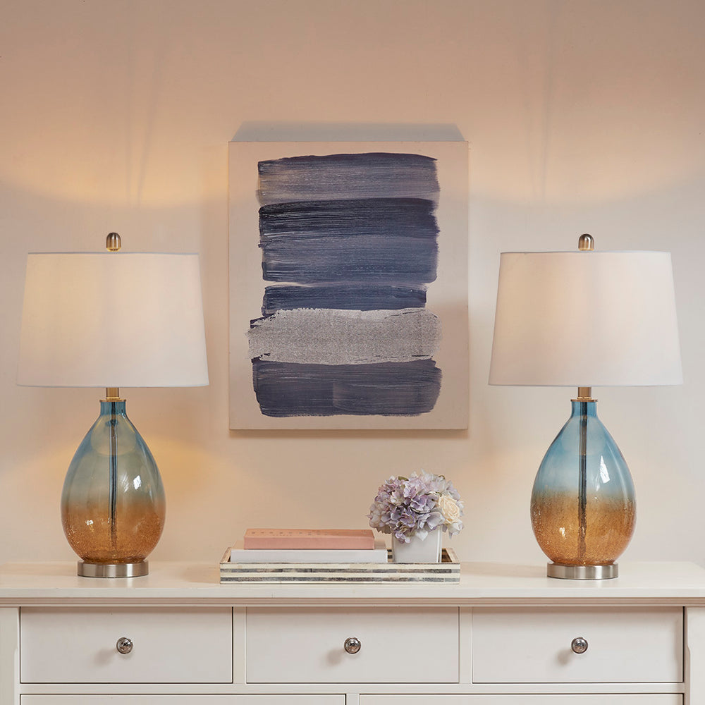 Ombre Glow Table Lamp Duo