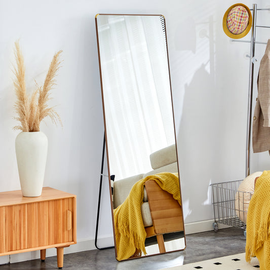 Stylish Full-Length Floor Mirror – Perfect for Any Space!