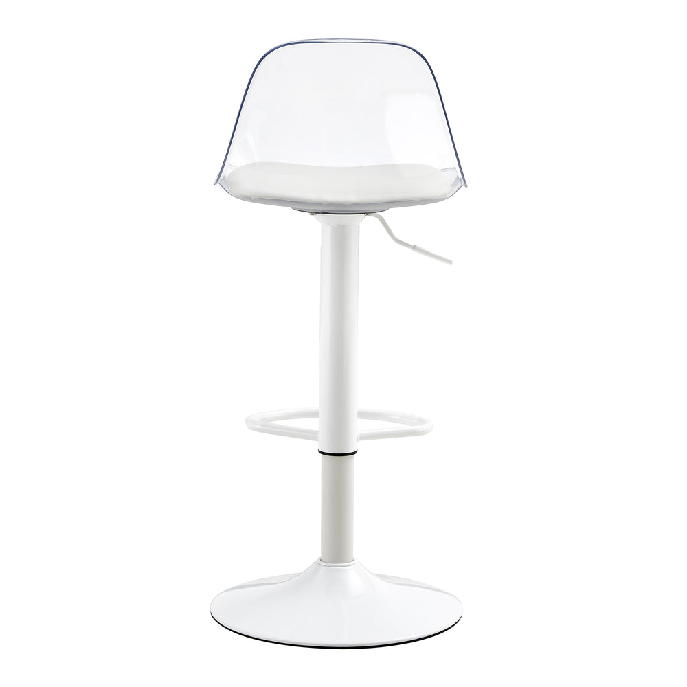 Sleek Spin & Lift Bar Stools – Set of 2