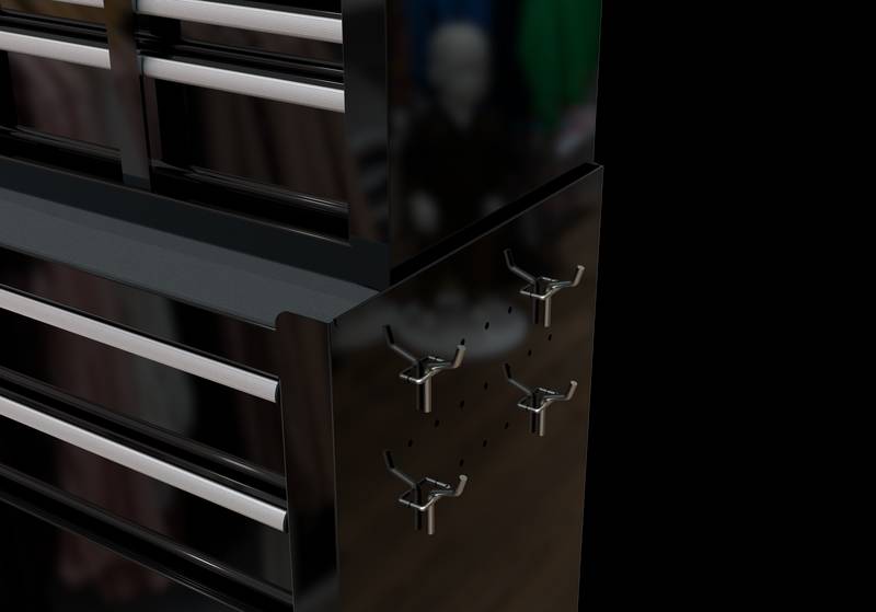 Ultimate Rolling Tool Chest with Drawers - Black