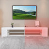 Sleek LED TV Stand with Stylish Storage