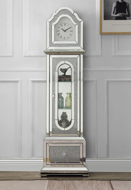 Radiant Noralie Grandfather Clock with LED & Sparkling Accents