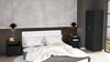 Stylish Bedroom Retreat: London Armoire & Omaha Nightstands