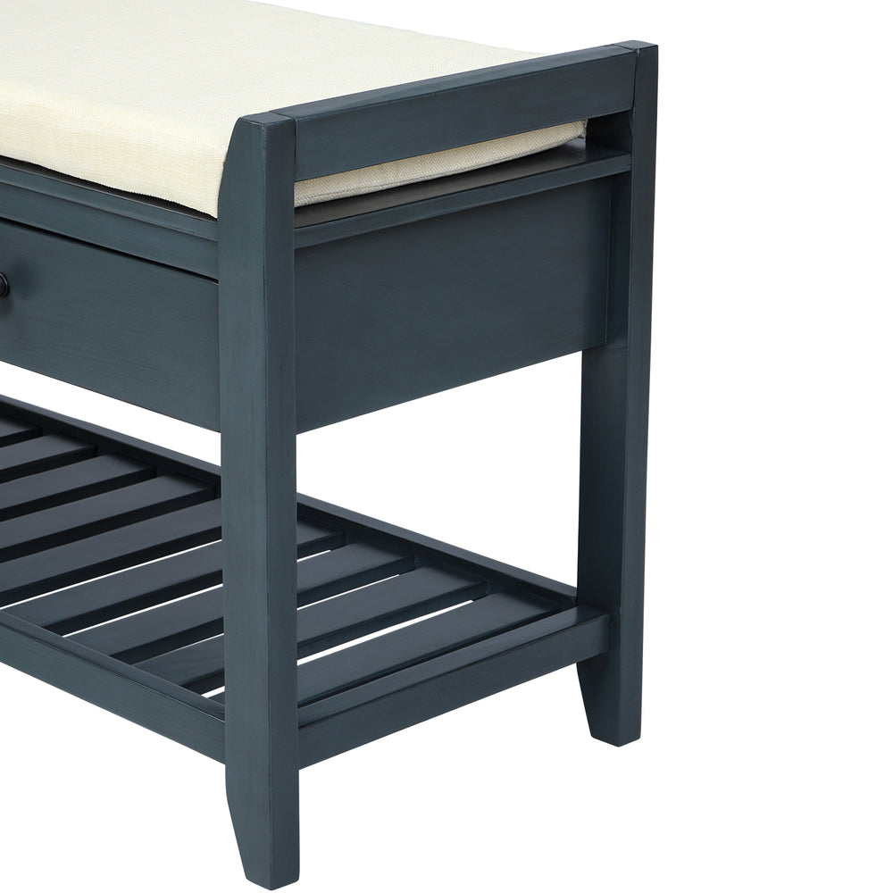 Comfort Seat Shoe Bench with Storage