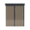 Cozy Corner Metal Shed for Your Garden
