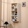 Chic Wood Open Bookcase with Cube Shelves - Perfect for Home Office & Living Room