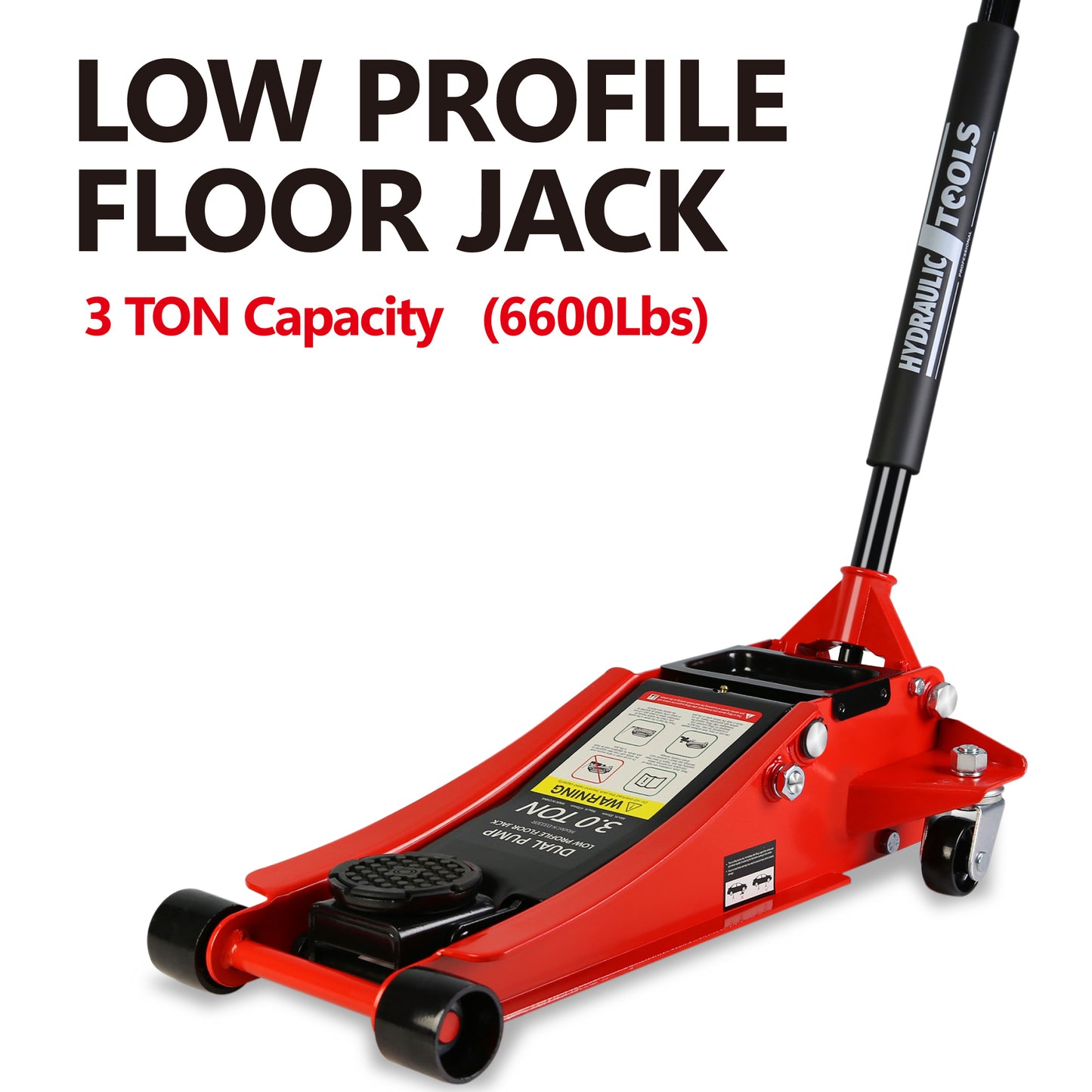 Quick Lift Racing Jack - Low Profile Power for Easy Hoisting