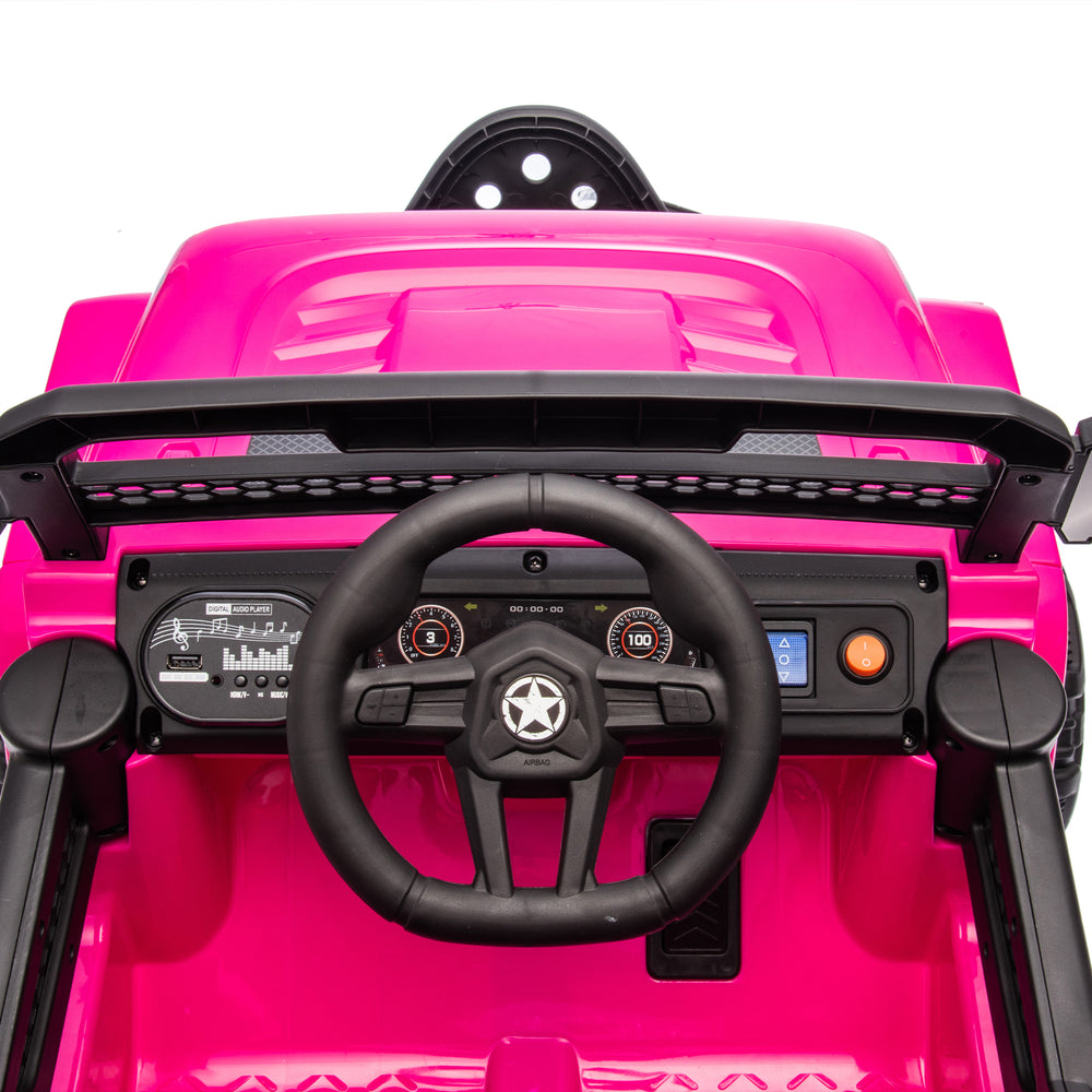 Kid’s Electric All-Terrain Ride-On Truck with Parental Control