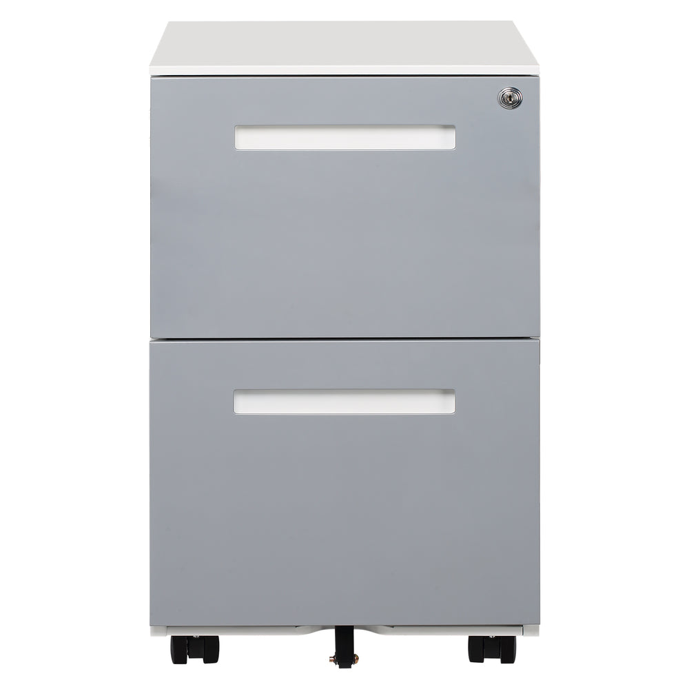 Rolling Lockable File Cabinet