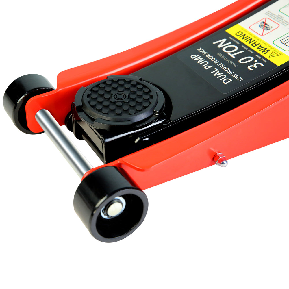 Ultra Low Floor Jack - Quick Lift Hydraulic Car and Truck Lifter