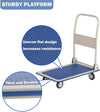 Heavy-Duty Folding Flatbed Cart