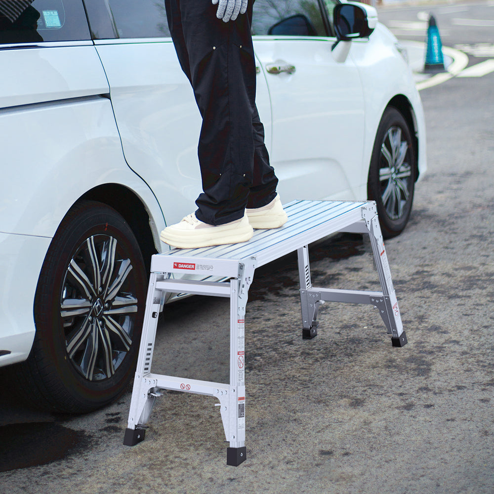 Versatile Foldable Workbench & Step Stool