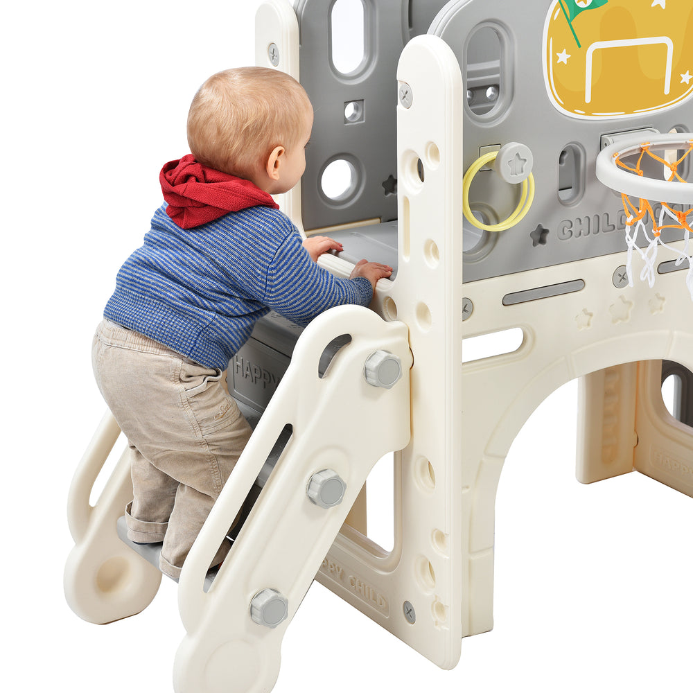 Castle Climber Playset with Slide and Fun Activities