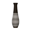 Elegant Rattan Floor Vase - Stylish Home Accent Decor
