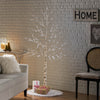 Twinkling Birch Tree Light Decor