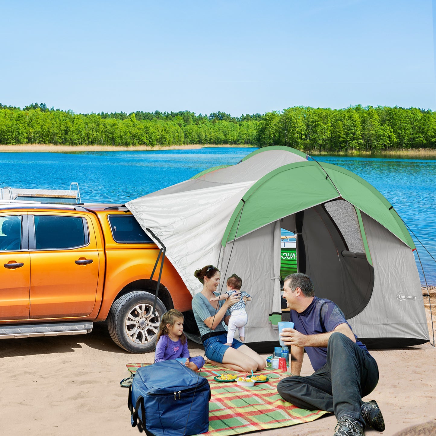 AdventurePro SUV Camping Tent - Spacious & Waterproof for Outdoor Fun