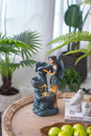 Fairy Light 3-Tier Water Fountain for Indoor and Outdoor Décor