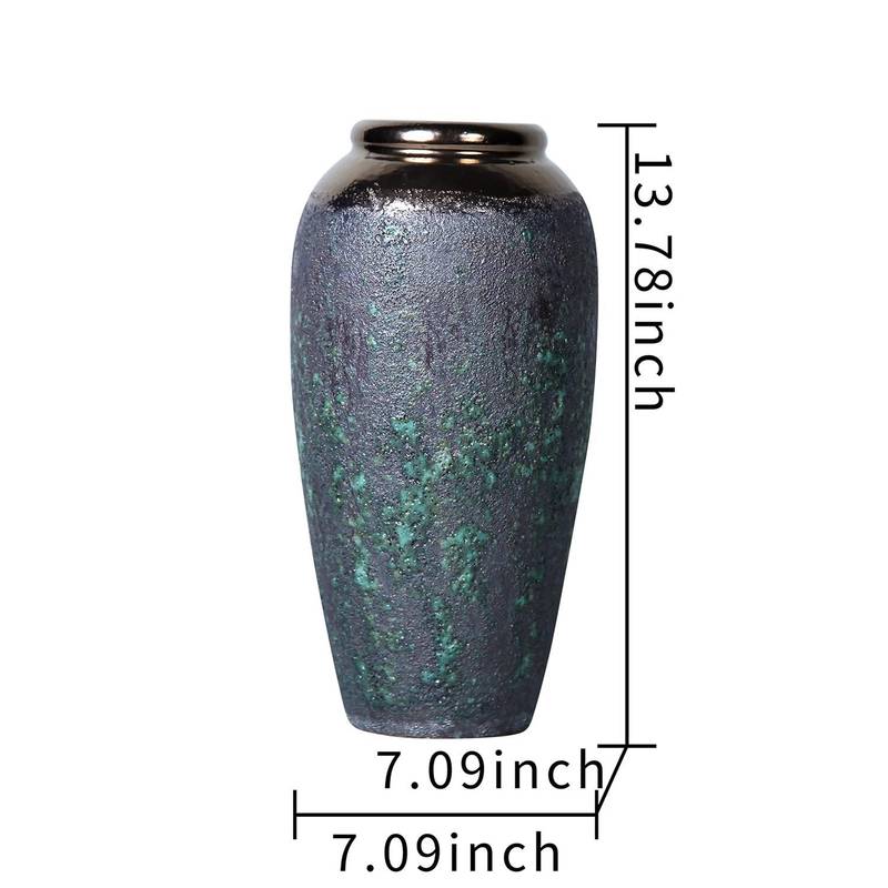 Charming Vintage Smoke Vase – Artisanal Home Accent
