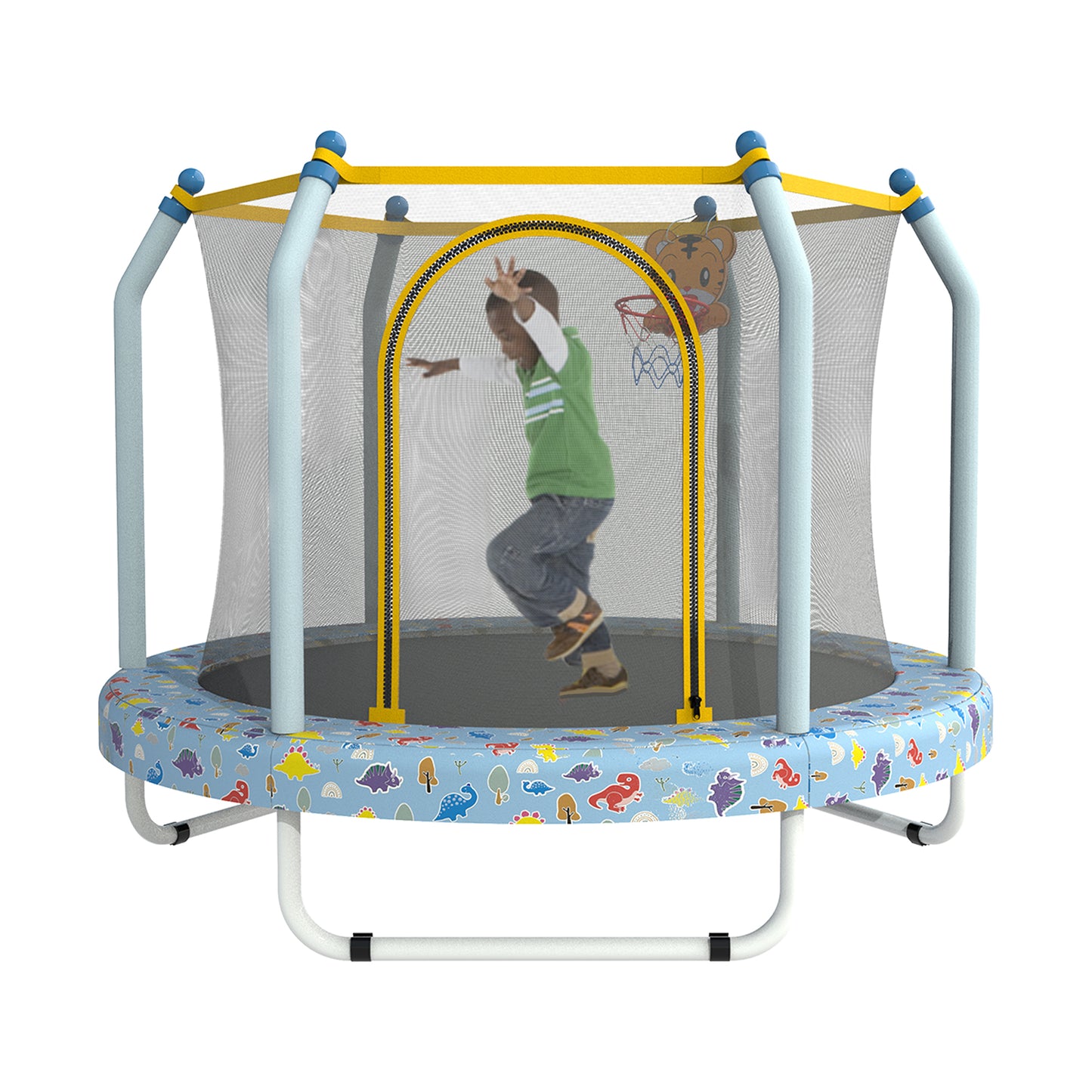 Bounce & Score Trampoline for Kids